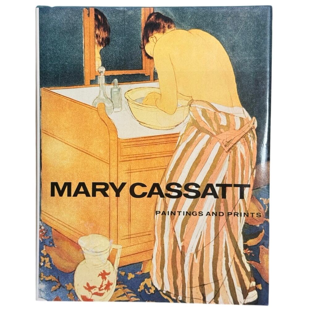 Mary Cassatt Paintings and Prints Frank Getlein 1980 Hardcover DJ Art Book